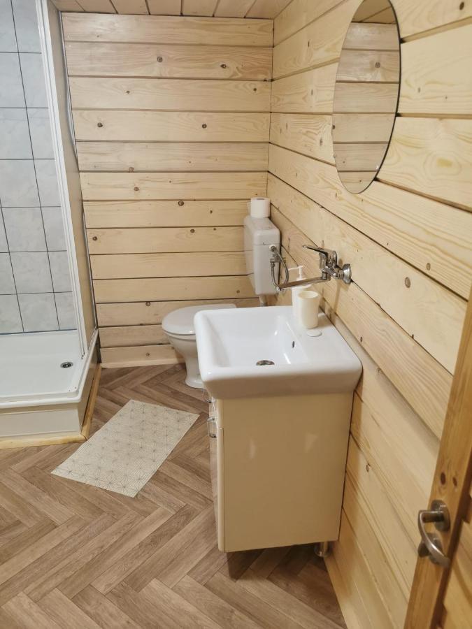 Domek Drewniany Szafran Witów Exterior foto