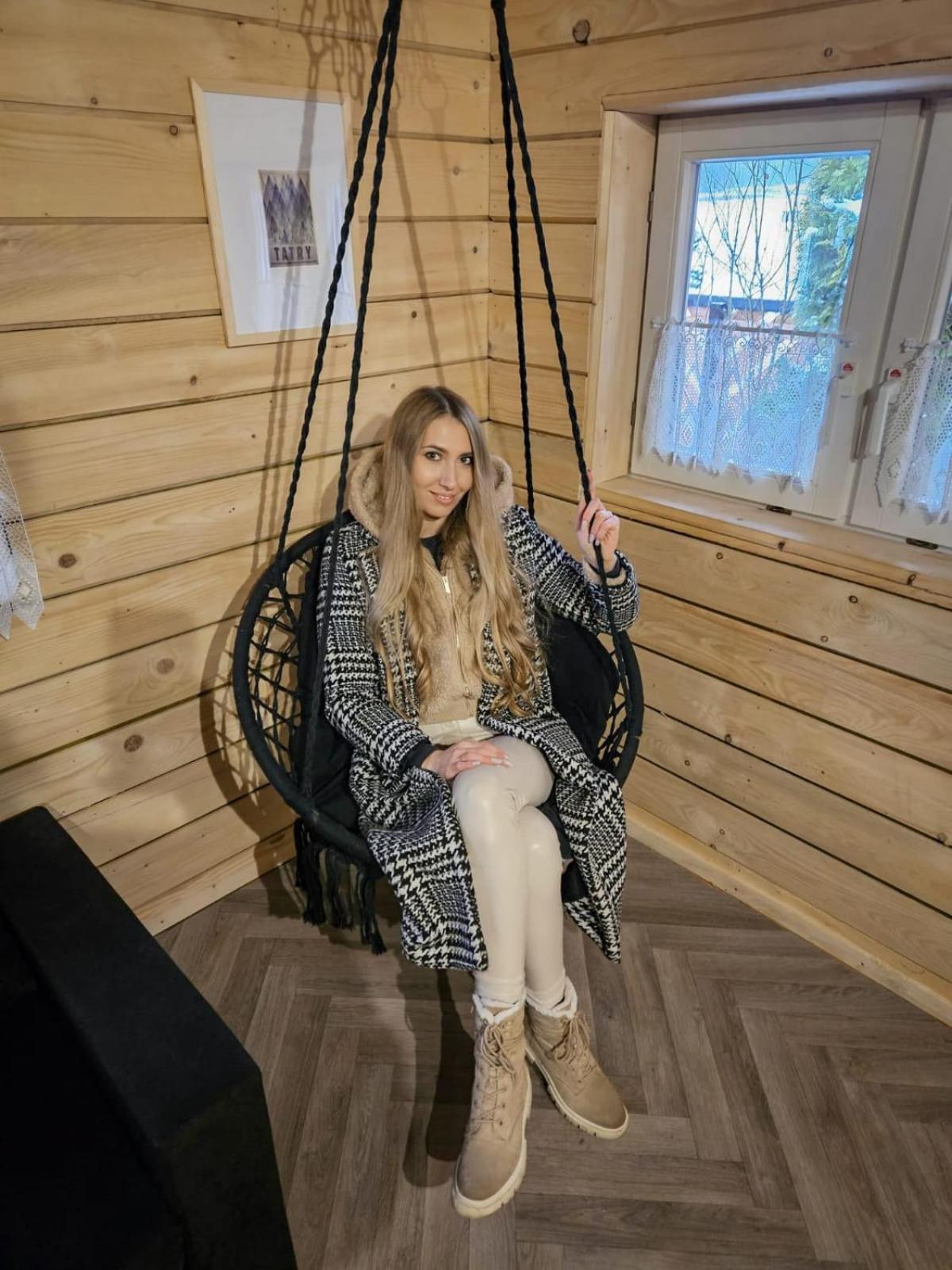 Domek Drewniany Szafran Witów Exterior foto